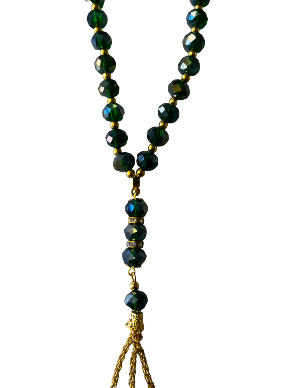 Kristall Silber Tesbih 33